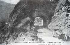 Photo : Traverse d'un tunnel